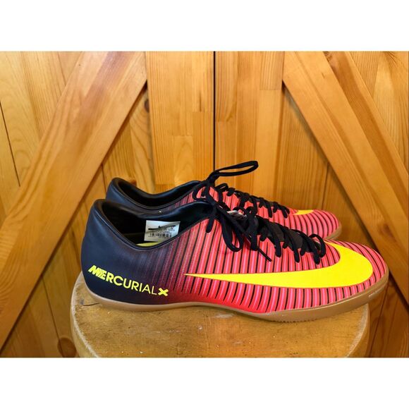 Nike Mercurial X Victory VI IC Indoor Soccer Football Shoes Mens 12 831966-870 - Picture 1 of 8